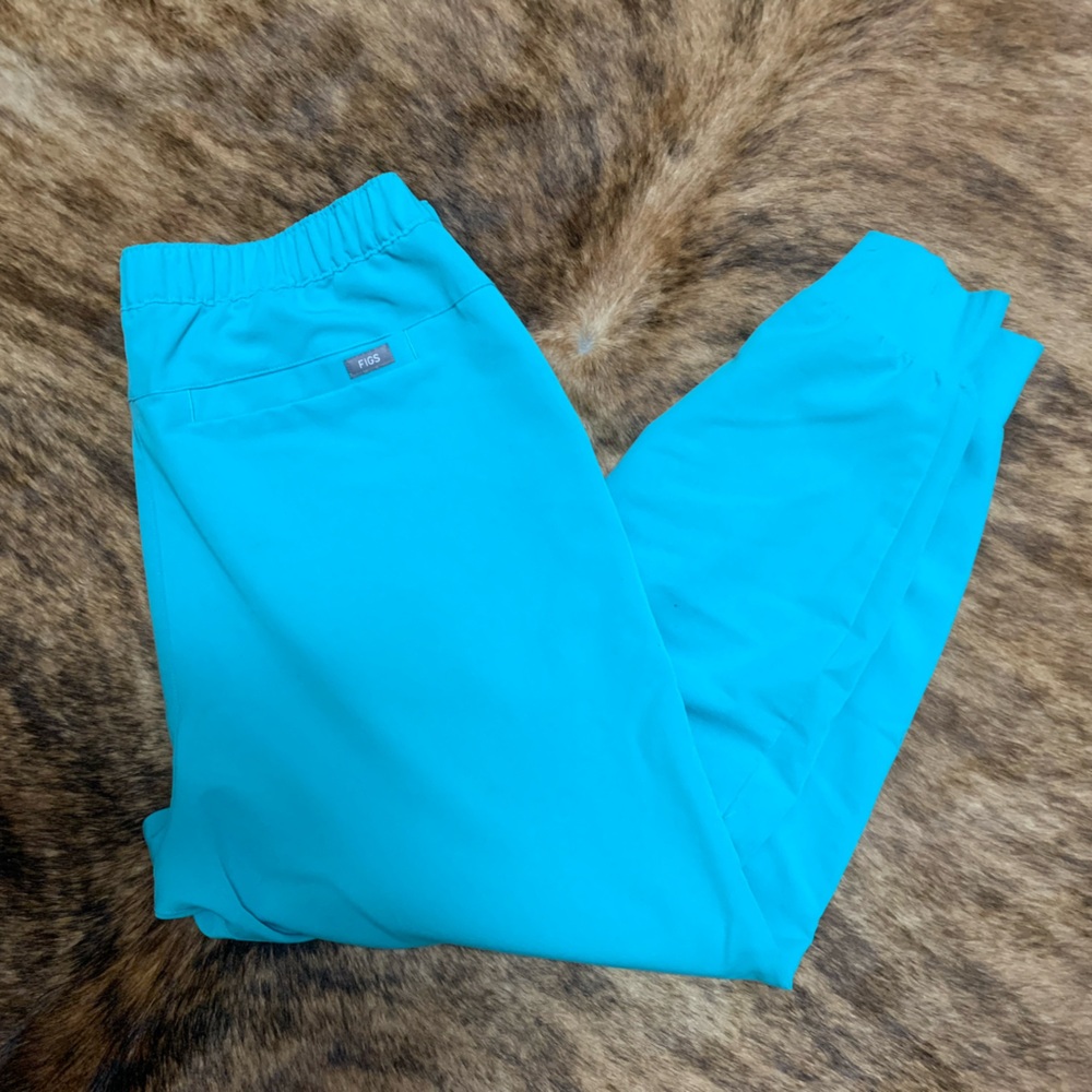 Figs Teal Technical Collection Pants